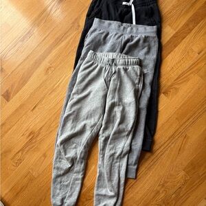 LOT of 3 Girls Nike UA Sweatpants Joggers